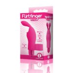 The 9's Flirt Bunny Finger Vibrator - Pink - Image 6