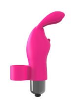 The 9's Flirt Bunny Finger Vibrator - Pink - Image 8