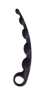 The 9's S-Curves Curved Silicone Anal Beads - Image 2