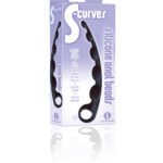 The 9's S-Curves Curved Silicone Anal Beads