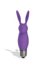 The 9's Silibuns Silicone Bunny Bullet - Purple - Image 2