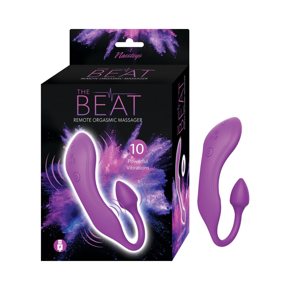 the-beat-remote-orgasmic-massager-purple The Beat Remote Orgasmic Massager Purple - Image 1