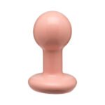 The Classic Round Butt Plug Cream Small – Vanilla/Ivory - Image 2