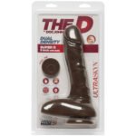 The D - Super D 9 Inch With Balls - Chocolate - Image 2