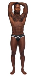 The Helmet Thong - Large/ X-Large - Black - Image 3