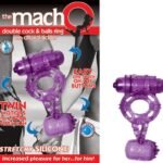 The Macho Double -Purple Cock and Balls