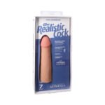 The Realistic Cock 7 in. ULTRASKYN Vac-U-Lock Dildo Vanilla