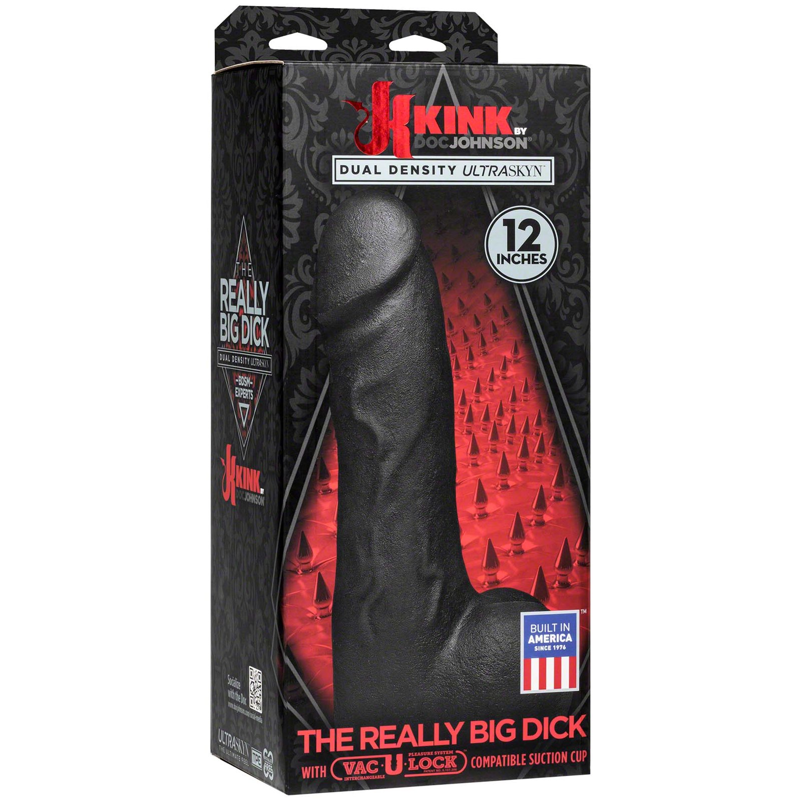 the-really-big-dick-12-black The Really Big Dick 12" - Black - Image 1