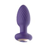 The Royale Rotating Anal Plug Purple - Image 2