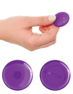 Threesome Rock n' Ride Silicone Vibrator - Purple - Image 2