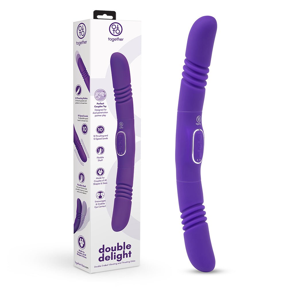 together-couples-double-delight-purple Together Couples Double Delight Purple - Image 1