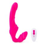 Together Strapless Remote Control Vibrator – Hot Pink - Image 2