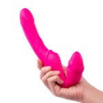 Together Strapless Remote Control Vibrator – Hot Pink - Image 6