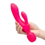 Together Toy Tri Delight Dual-Ended Triple Stim Wand & Rabbit Vibrator - Image 7