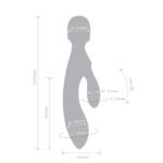 Together Toy Tri Delight Dual-Ended Triple Stim Wand & Rabbit Vibrator - Image 10