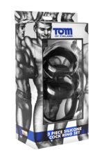 Tom of Fin 3 Pieces Silicone Cock Ring Set - Image 2