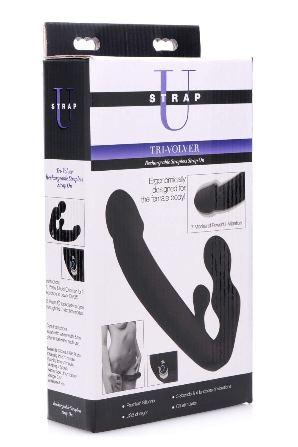 tri-volver-rechargeable-strapless-strap-on Tri-Volver Rechargeable Strapless Strap On - Image 1