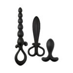 Nasstoys Trio Deluxe Anal Exploration Kit – Black – 3-Piece Set - Image 2