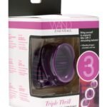 Triple Thrill 3 in 1 Silicone Wand Attachment