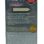 Trojan Sensitivity Ultra Thin Armor Spermicidal Lubricated Condoms 12 Pack