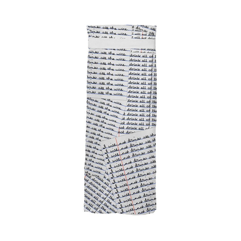 twisted-wares-i-will-not-drink-all-the-wine-flour-sack-towel Twisted Wares I Will Not Drink All The Wine Flour Sack Towel - Image 1