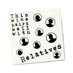 Twisted Wares Wine Pairs Well With Relatives Napkins 20-Pack