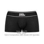 Modal Rib Pouch Short - X-Large - Black - Image 4