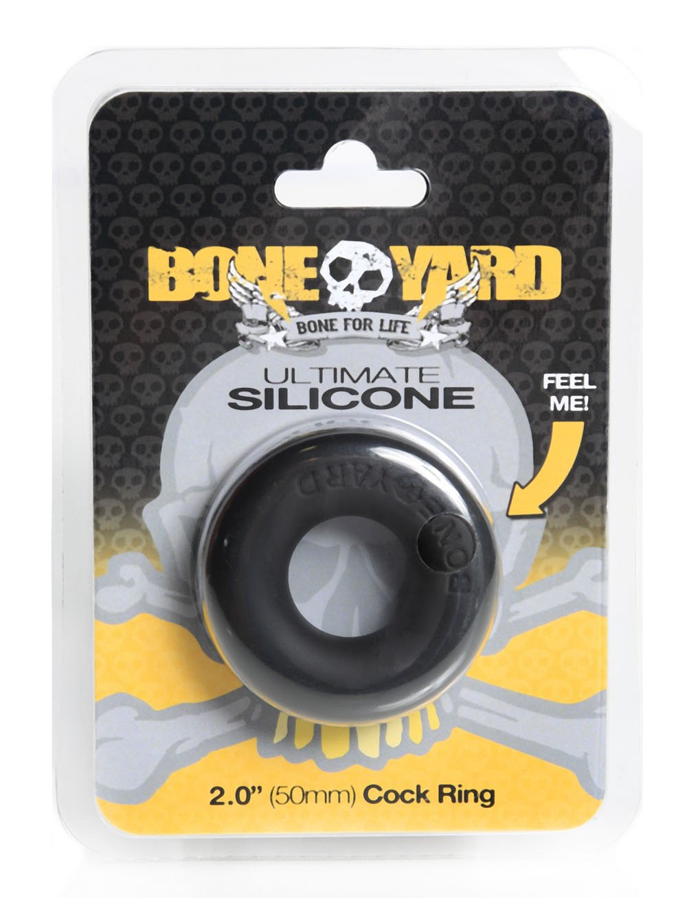 ultimate-silicone-cock-ring-black Ultimate Silicone Cock Ring - Black - Image 1