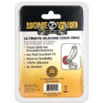 Ultimate Silicone Cock Ring - Red