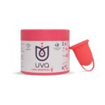 Uva Cup A Menstrual Cup Set – Hot Pink, Three Sizes - Image 2