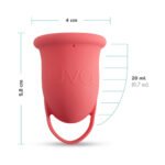 Uva Cup A Menstrual Cup Set – Hot Pink, Three Sizes - Image 7