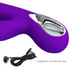 Pretty Love Jersey Sucking and Vibrating Rabbit - Purple - Image 4