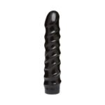 Vac-U-Lock 8 in. Spiral Dong – Black - Image 2