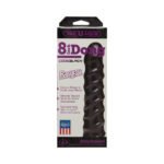 Vac-U-Lock 8 in. Spiral Dong – Black - Image 3