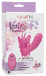 Venus Butterfly Silicone Remote Pulsating Venus G - Pink - Image 11