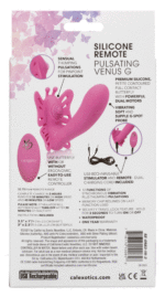 Venus Butterfly Silicone Remote Pulsating Venus G - Pink - Image 12