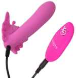 Venus Butterfly Silicone Remote Pulsating Venus G - Pink - Image 3