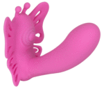Venus Butterfly Silicone Remote Pulsating Venus G - Pink - Image 5