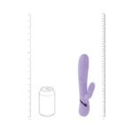VIVE Fronda Rechargeable G-Spot and Tapping Leaf Clit Stimulator Lavender - Image 5
