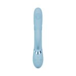 VIVE Pallina Rechargeable G-Spot and Tapping Beads Clit Stimulator Blue - Image 3