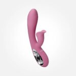 VUSH Essentials Dual Rabbit Vibrator – Light Pink - Image 2