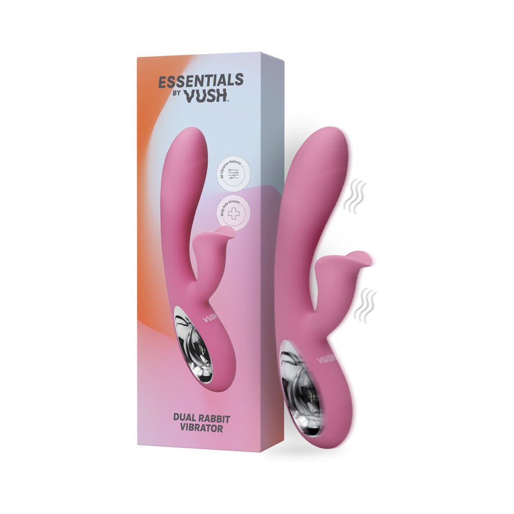 vush-essentials-dual-rabbit-vibrator VUSH Essentials Dual Rabbit Vibrator - Image 1