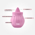 VUSH Essentials Flicking Vibrator – Light Pink - Image 4