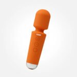 VUSH Essentials Mini Wand Vibrator – Orange - Image 2
