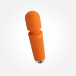 VUSH Essentials Mini Wand Vibrator – Orange - Image 3
