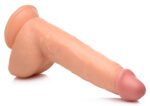 Beefy Brad 9 Inch Dildo With Balls - Light - Image 5