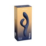 We-Vibe Nova 2 Rechargeable Flexible Silicone Rabbit Vibrator Midnight Blue - Image 2