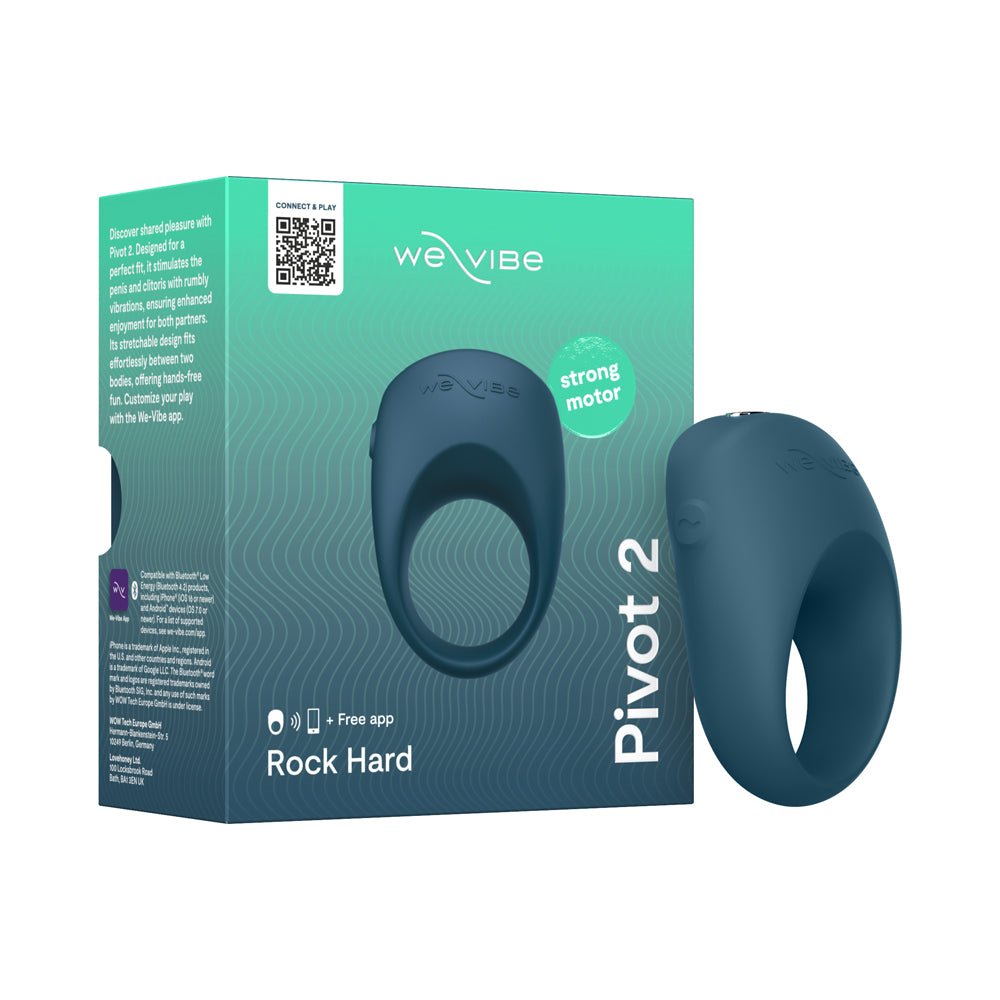 we-vibe-pivot-2-vibrating-couples-ring-slate We-Vibe Pivot 2 Vibrating Couples Ring Slate - Image 1