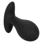 CalExotics Large Weighted Silicone Inflatable Anal Plug – Black - Image 12