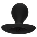CalExotics Large Weighted Silicone Inflatable Anal Plug – Black - Image 8